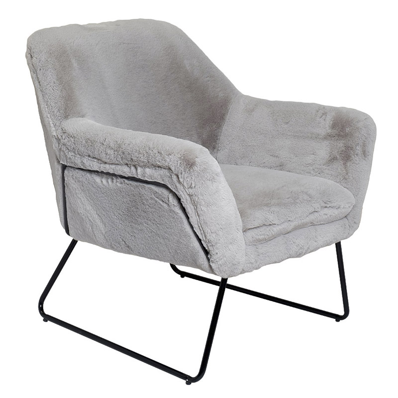 Кресло Bevin Armchair Серый Кресло Bevin Armchair Серый в Рязани | Loft Concept