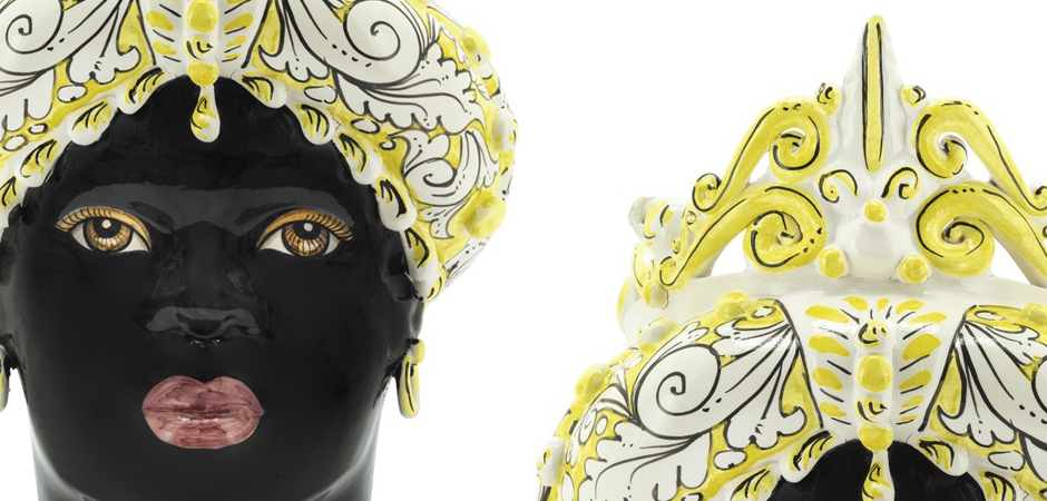 Ваза VASE MORO LADY MEDIUM yellow Ваза VASE MORO LADY MEDIUM yellow - Loft-Concept в Рязани