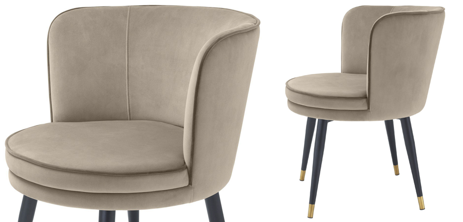 Стул Eichholtz Dining Chair Grenada greige Стул Eichholtz Dining Chair Grenada greige - Loft-Concept в Рязани