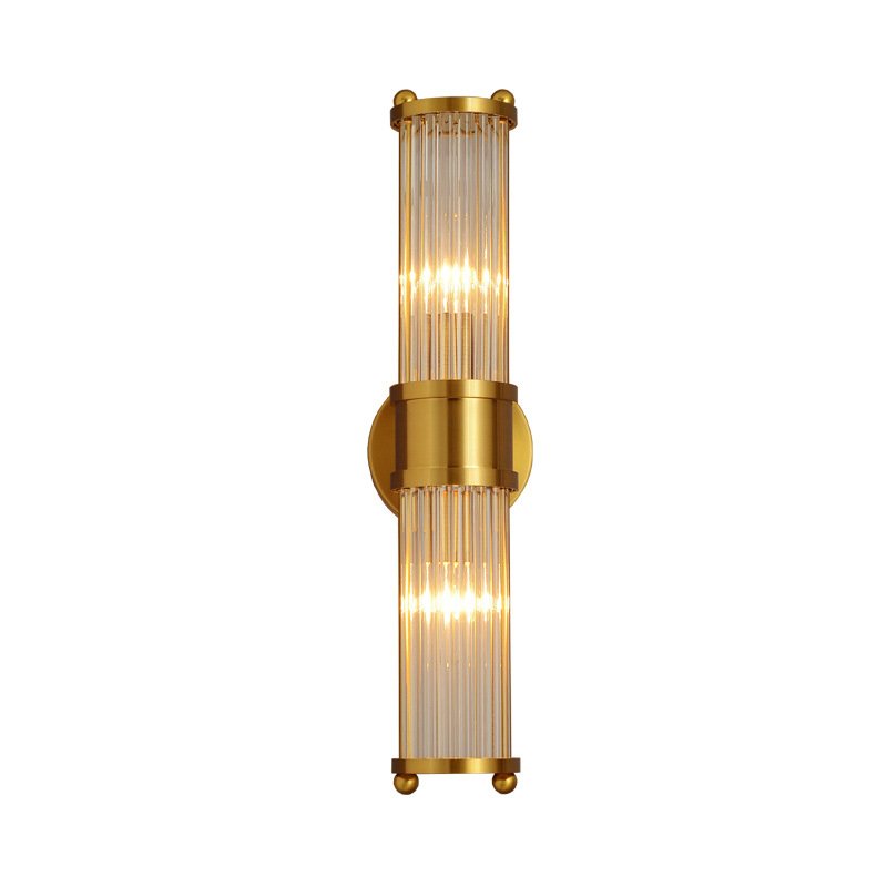 Ralph Lauren Бра Allen Double Light Brass Латунь Прозрачный (Transparent) Ralph Lauren Бра Allen Double Light Brass Латунь Прозрачный (Transparent) в Рязани | Loft Concept