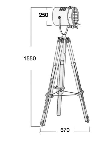 Торшер Spotlight Lofter Steel Торшер Spotlight Lofter Steel в Рязани