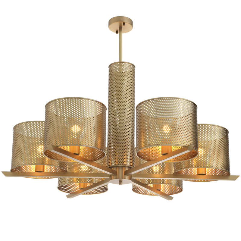 Люстра Eichholtz Chandelier Morrison Brass Латунь в Рязани | Loft Concept 