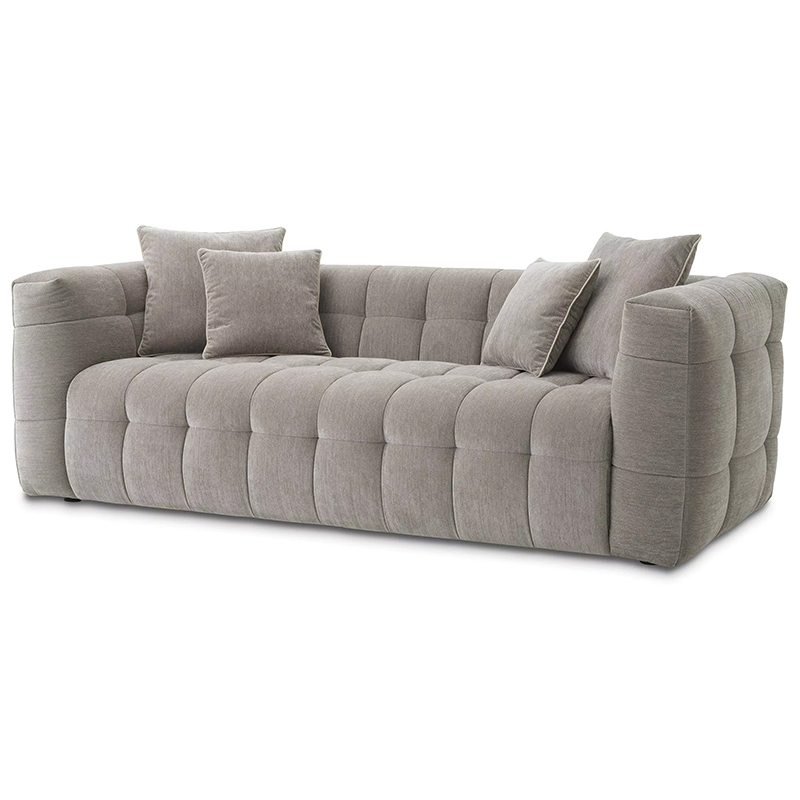 Диван Eichholtz Sofa Breva Grey Серый Диван Eichholtz Sofa Breva Grey Серый в Рязани | Loft Concept