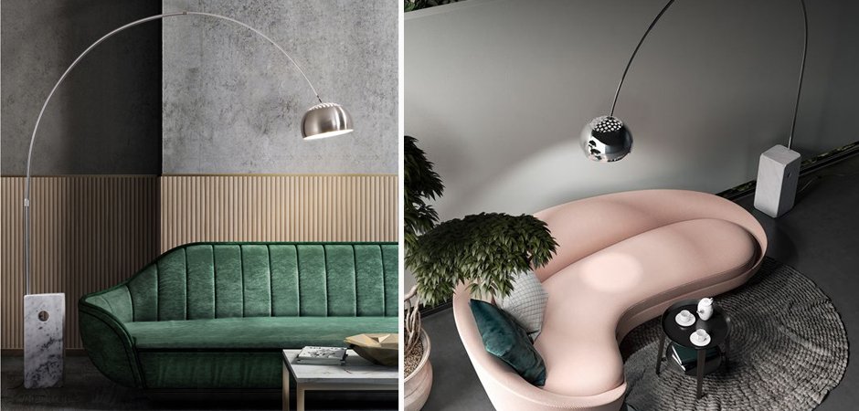 Торшер Flo Arco Торшер Flo Arco - Loft-Concept в Рязани