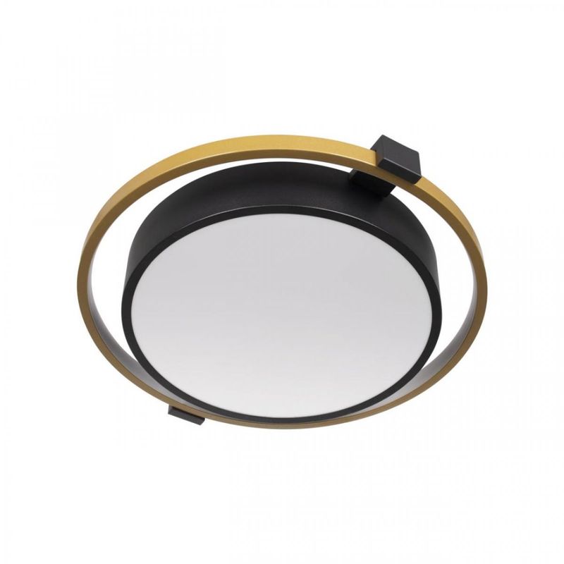 Потолочный светильник Gold Round Saturn Черный Золотой Потолочный светильник Gold Round Saturn Черный Золотой в Рязани | Loft Concept