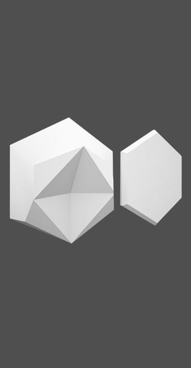 Гипсовая 3D Панель M-41 A, B Гипсовая 3D Панель M-41 A, B в Рязани
