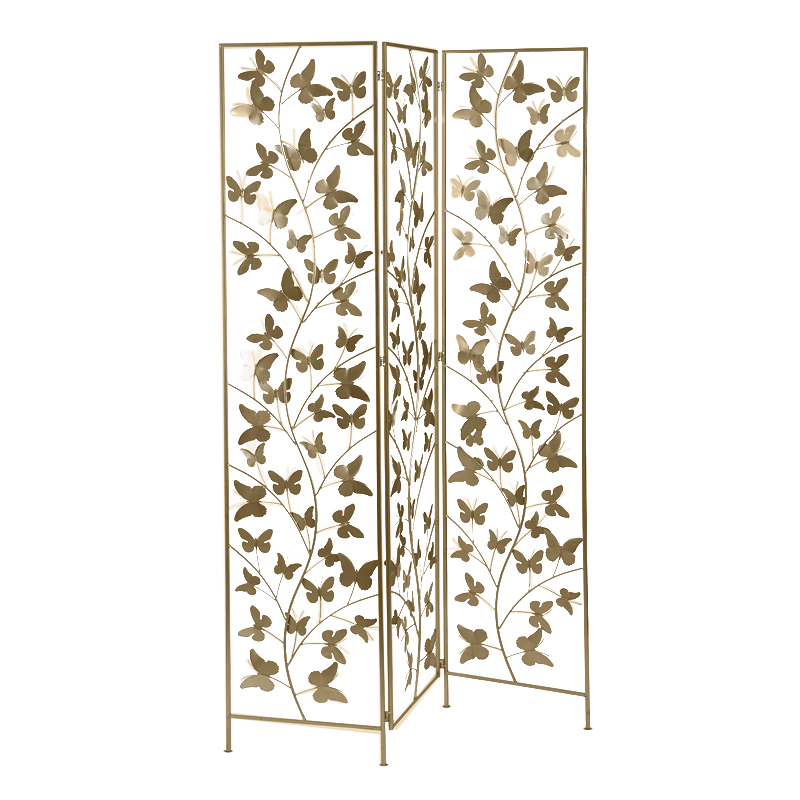 Ширма Gold Butterfly Золотой Ширма Gold Butterfly Золотой в Рязани | Loft Concept