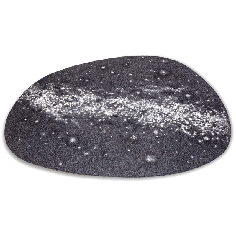 Ковер из Шерсти KATSU "MILKY WAY" Серый Белый Ковер из Шерсти KATSU "MILKY WAY" Серый Белый в Рязани | Loft Concept