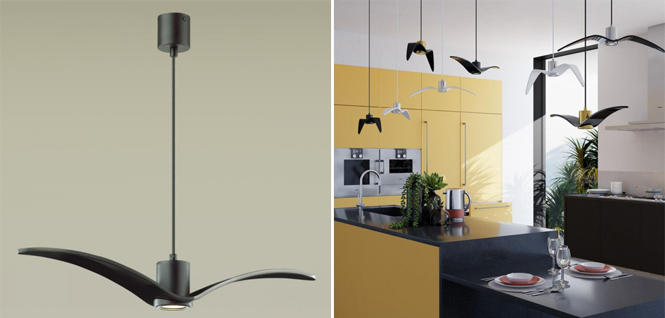 Подвесной светильник Seagull Scope черный Подвесной светильник Seagull Scope черный - Loft-Concept в Рязани