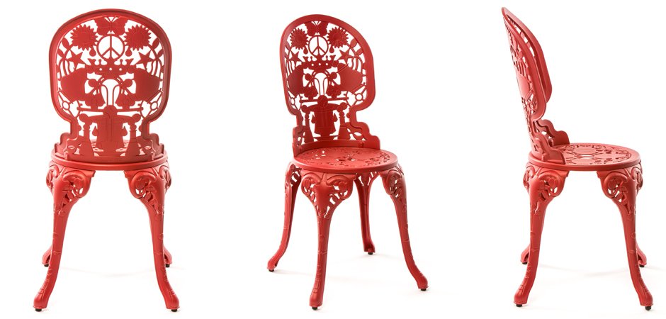 Стул Seletti Industry Collection ALUMINIUM CHAIR – RED Стул Seletti Industry Collection ALUMINIUM CHAIR – RED - Loft-Concept в Рязани