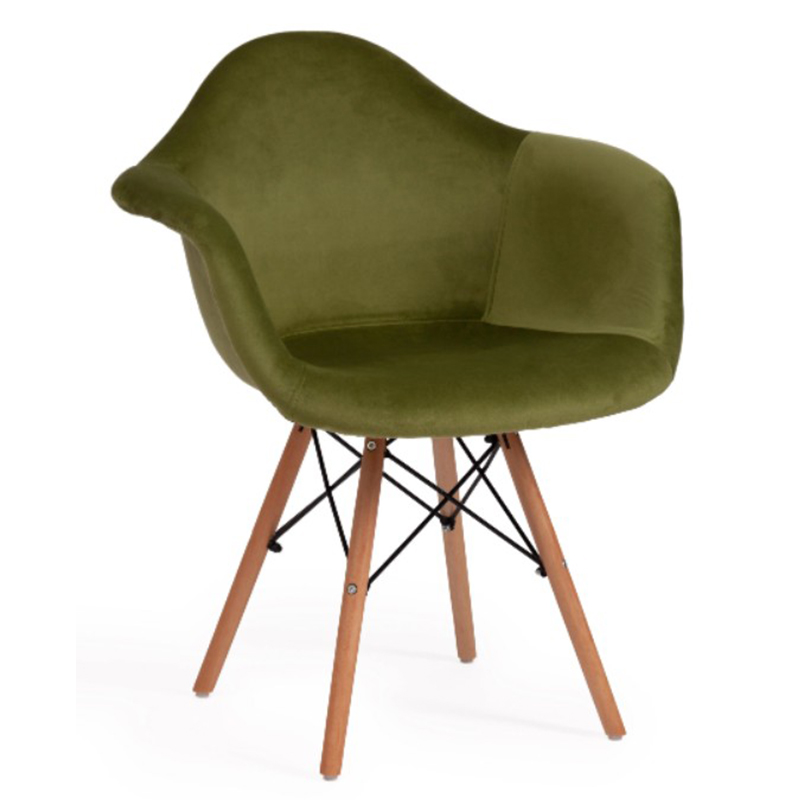 Стул DAW khaki Зеленый Древесина Стул DAW khaki Зеленый Древесина в Рязани | Loft Concept