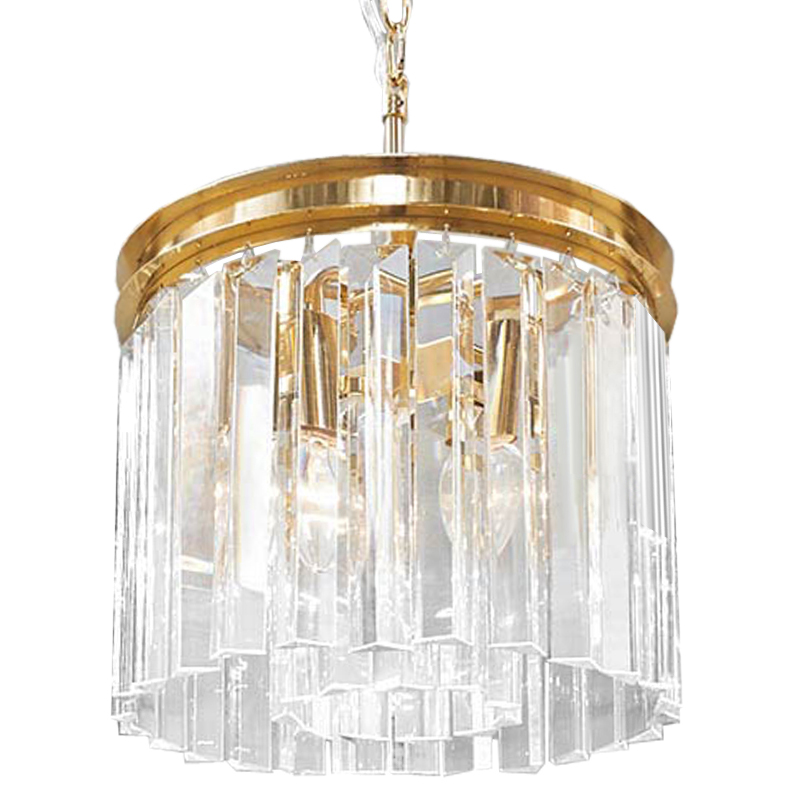 Люстра RH Odeon Chandelier Gold 30 Прозрачное Стекло Золотой Люстра RH Odeon Chandelier Gold 30 Прозрачное Стекло Золотой в Рязани | Loft Concept