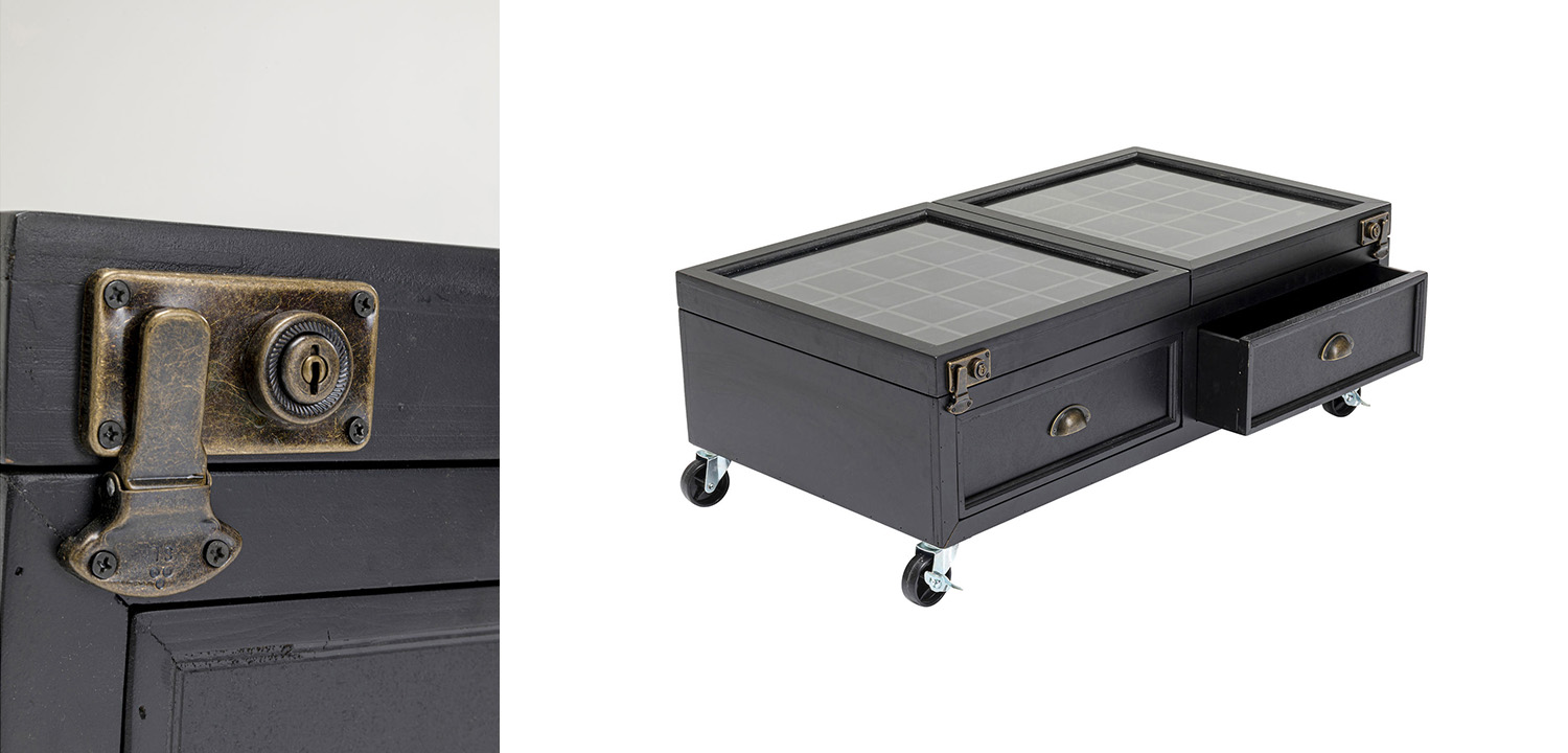 Кофейный стол Black Storage Space - фото