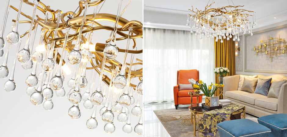 Люстра Droplet Chandelier 80 Люстра Droplet Chandelier 80 - Loft-Concept в Рязани