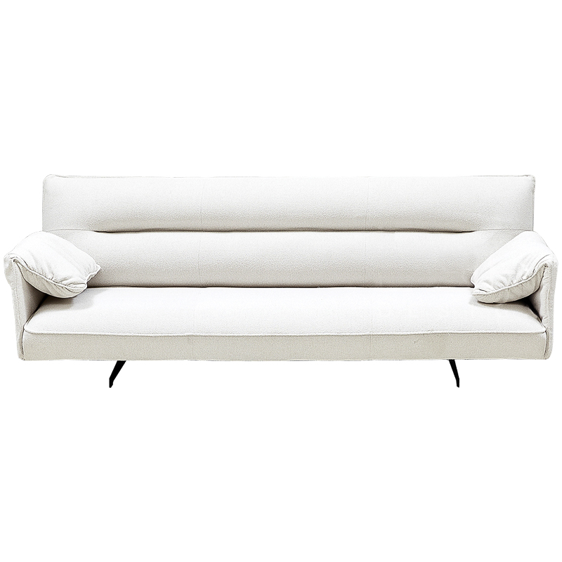 Диван с подлокотниками-подушками Ortega Sofa Белый Белый Диван с подлокотниками-подушками Ortega Sofa Белый Белый в Рязани | Loft Concept