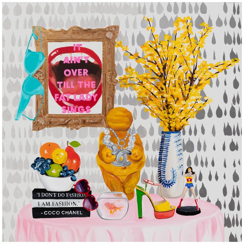 Картина It Ain’t Over Till the Fat Lady Sings Мульти Картина It Ain’t Over Till the Fat Lady Sings Мульти в Рязани | Loft Concept