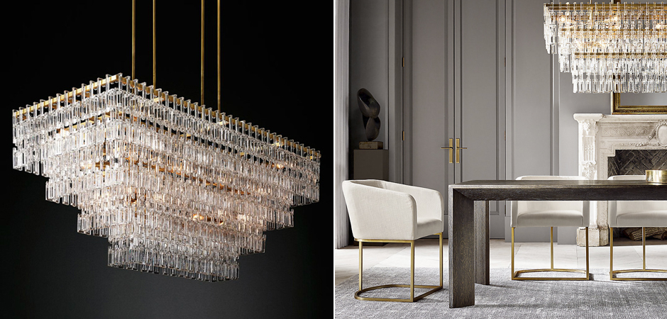 Люстра Marignan Linear Chandelier Люстра Marignan Linear Chandelier - Loft-Concept в Рязани