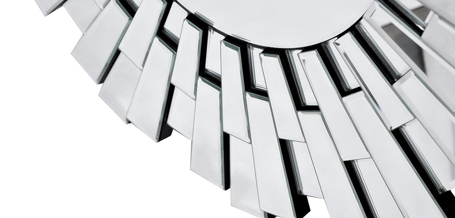 Зеркало Mirror Beams Round Mirror - фото