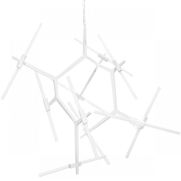 Люстра Агнес Chandelier White 20 Белый Люстра Агнес Chandelier White 20 Белый в Рязани | Loft Concept