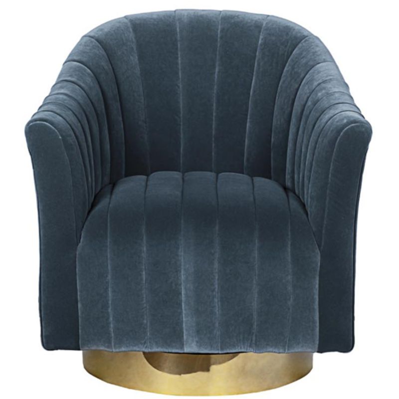 Кресло Civic Space BLUE VELOUR Голубой Кресло Civic Space BLUE VELOUR Голубой в Рязани | Loft Concept