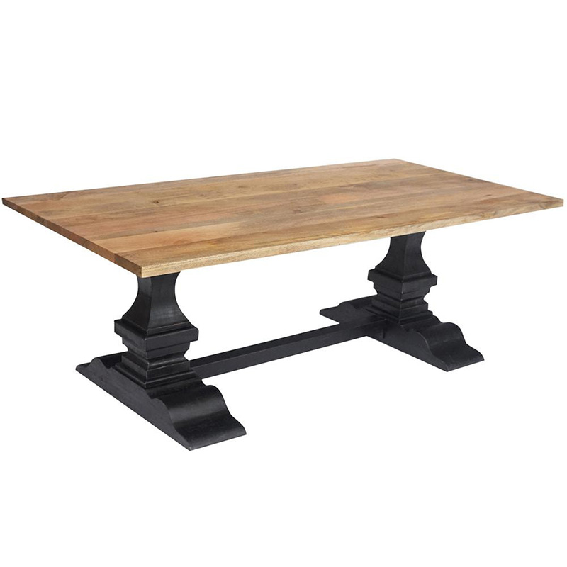 Стол Provence Sylvie Table Черный Древесина Стол Provence Sylvie Table Черный Древесина в Рязани | Loft Concept