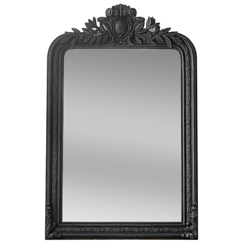 Зеркало Polastron Mirror Black Винтажный черный Зеркало Polastron Mirror Black Винтажный черный в Рязани | Loft Concept
