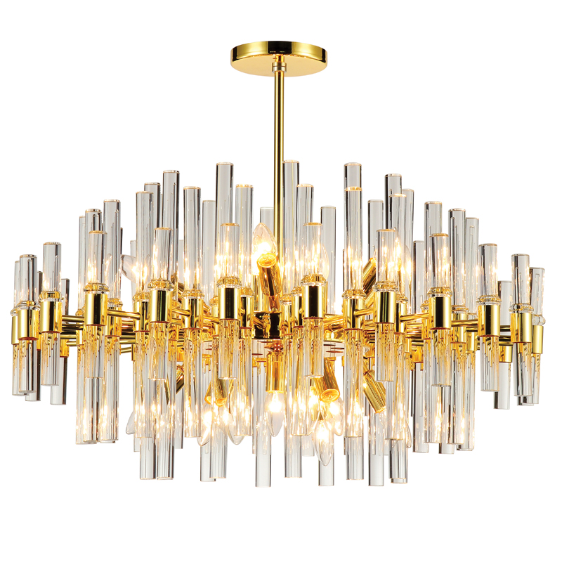 Люстра Luxxu Chandelier 80 Глянцевое золото Прозрачный Люстра Luxxu Chandelier 80 Глянцевое золото Прозрачный в Рязани | Loft Concept