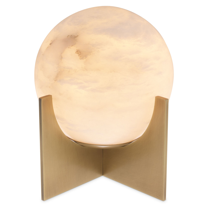 Настольная лампа Eichholtz Table Lamp Scorpios S Латунь Античная полированная Белый Настольная лампа Eichholtz Table Lamp Scorpios S Латунь Античная полированная Белый в Рязани | Loft Concept
