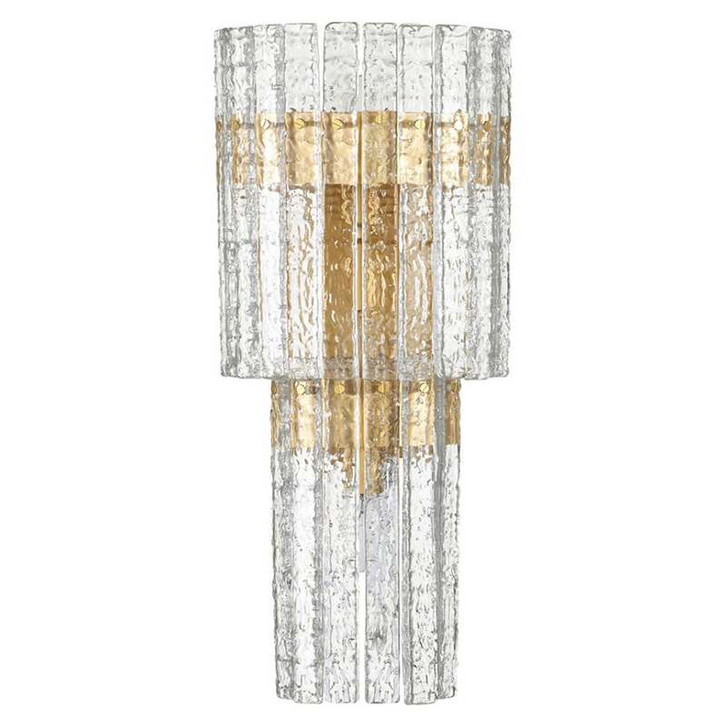 Бра Goizardi Cascade Wall Lamp Прозрачный Золотой Бра Goizardi Cascade Wall Lamp Прозрачный Золотой в Рязани | Loft Concept