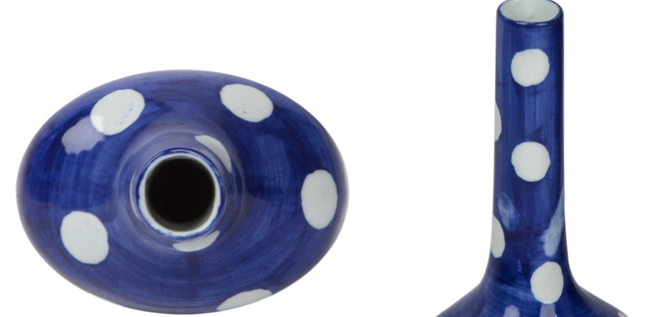 Ваза-бутылка blue & white ornament Point Bottle Ваза-бутылка blue & white ornament Point Bottle - Loft-Concept в Рязани