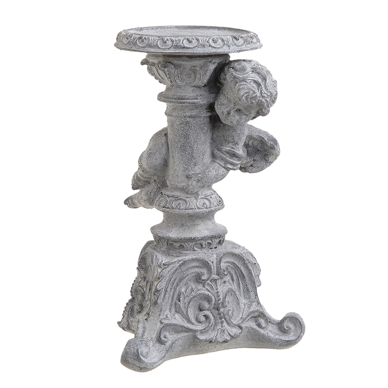 Подсвечник Angel Candlestick Серый Подсвечник Angel Candlestick Серый в Рязани | Loft Concept