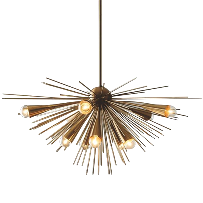 Люстра Luxury Copper Metal Thorn Pendant Lights Латунь Люстра Luxury Copper Metal Thorn Pendant Lights Латунь в Рязани | Loft Concept