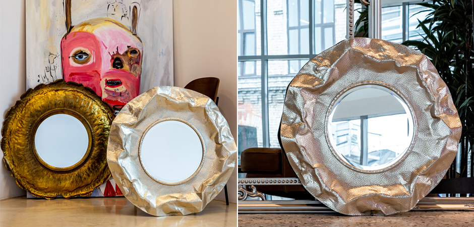 Зеркало Chlodio Silver Mirror Зеркало Chlodio Silver Mirror - Loft-Concept в Рязани