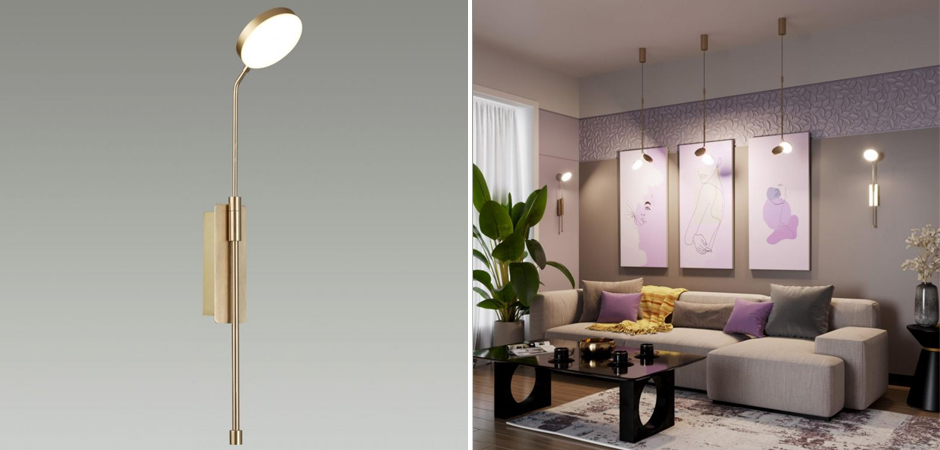 Бра Maxine Light Золотое Бра Maxine Light Золотое - Loft-Concept в Рязани