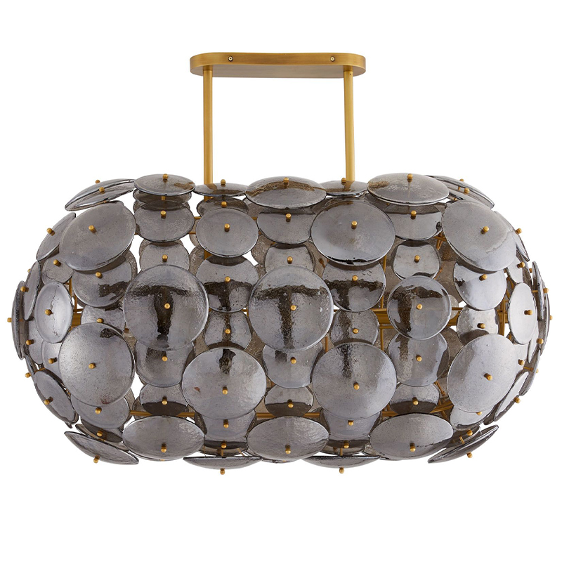 Люстра Arteriors NEBULA CHANDELIER Бронза Латунь Люстра Arteriors NEBULA CHANDELIER Бронза Латунь в Рязани | Loft Concept