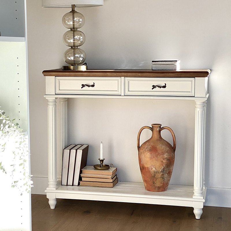Консоль Cristela Console Белый Консоль Cristela Console Белый в Рязани | Loft Concept