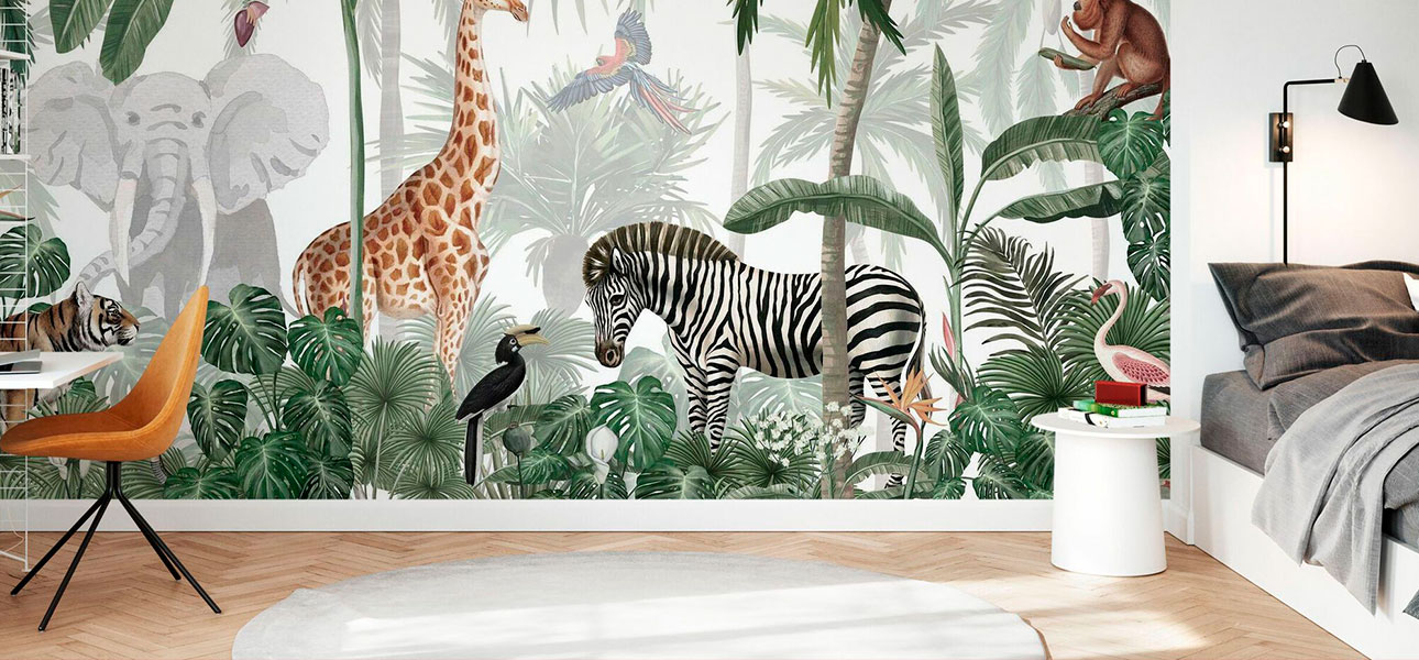 Обои ручная роспись Jungle Jive - фото