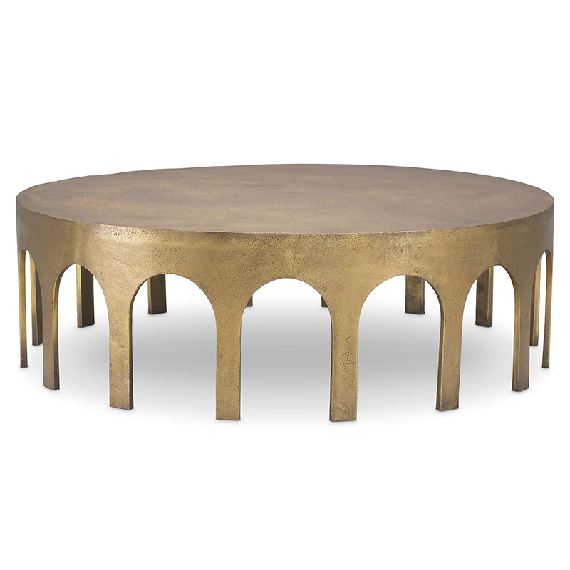 Кофейный стол Eichholtz Coffee Table Gardini Латунь Винтажная латунь Кофейный стол Eichholtz Coffee Table Gardini Латунь Винтажная латунь в Рязани | Loft Concept