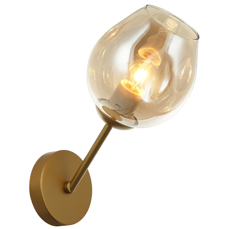 Бра Branching Bubble Sconce gold Янтарь (Amber) Золотой Бра Branching Bubble Sconce gold Янтарь (Amber) Золотой в Рязани | Loft Concept