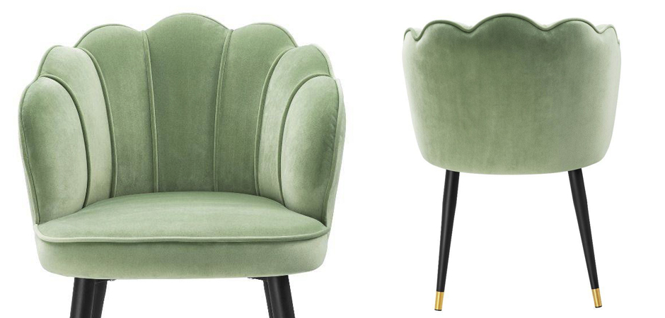Стул Eichholtz Dining Chair Bristol pistache green Стул Eichholtz Dining Chair Bristol pistache green - Loft-Concept в Рязани