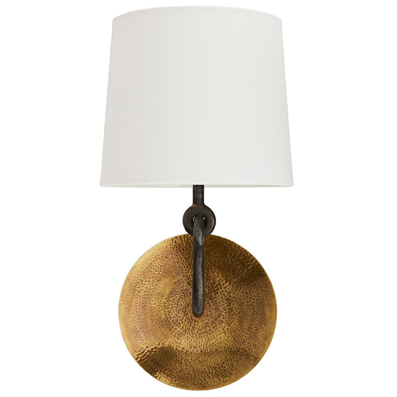 Бра GILES SCONCE Белый Черный Латунь Бра GILES SCONCE Белый Черный Латунь в Рязани | Loft Concept