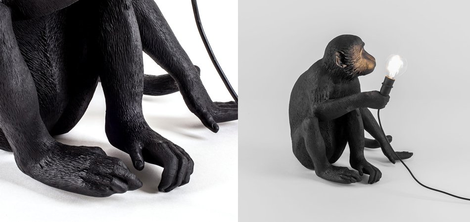 Настольная Лампа SELETTI MONKEY LAMP SITTING VERSION Настольная Лампа SELETTI MONKEY LAMP SITTING VERSION - Loft-Concept в Рязани