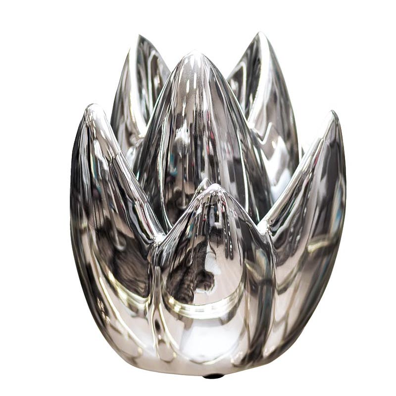Подсвечник Solange silver Серебряный Подсвечник Solange silver Серебряный в Рязани | Loft Concept