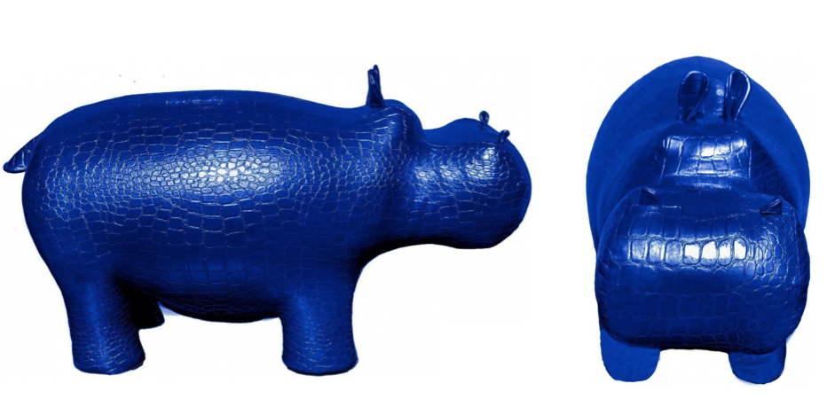 Пуф Бегемот Poof Hippo blue - Loft-Concept в Рязани