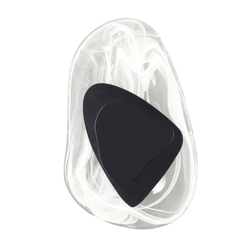 Бра Transparent Pebbles Sconces Black Черный Прозрачный Бра Transparent Pebbles Sconces Black Черный Прозрачный в Рязани | Loft Concept