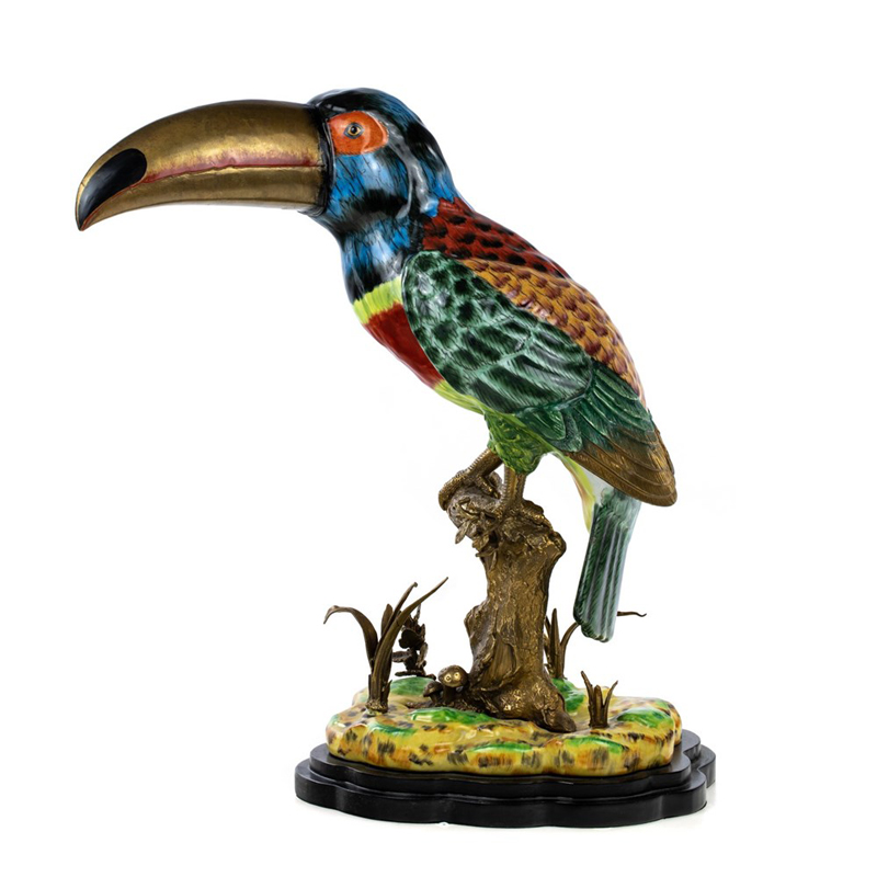 Статуэтка Toucan Figurine Мульти Бронза Статуэтка Toucan Figurine Мульти Бронза в Рязани | Loft Concept