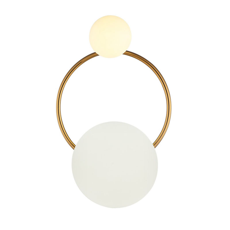 Бра Globo Ocular Ring White Белый в Рязани | Loft Concept 