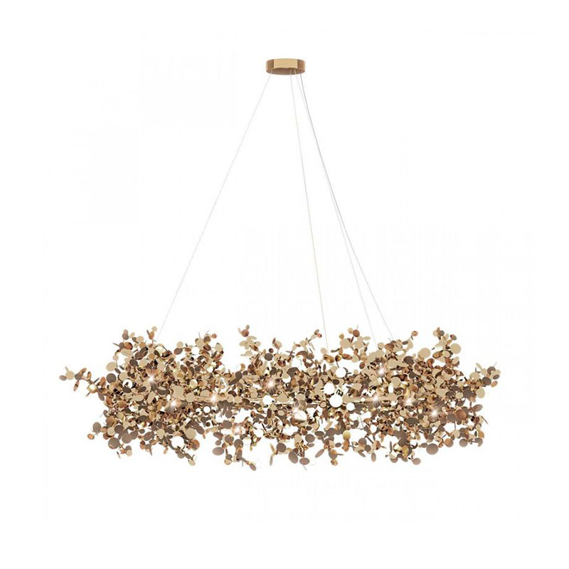 Люстра Terzani Argent Suspension Ring Gold Золотой Люстра Terzani Argent Suspension Ring Gold Золотой в Рязани | Loft Concept