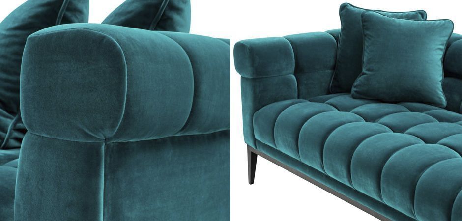 Диван Eichholtz Sofa Aurelio sea green Диван Eichholtz Sofa Aurelio sea green - Loft-Concept в Рязани