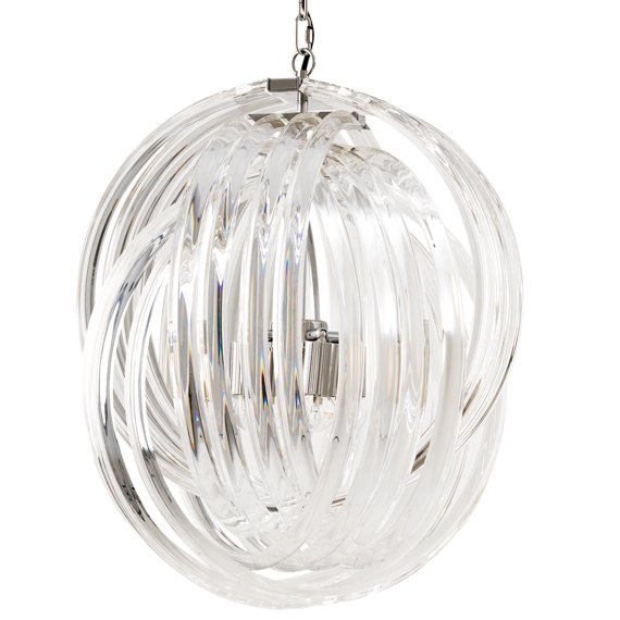 Люстра Chandelier Marco Polo M Прозрачный (Transparent) Никель Люстра Chandelier Marco Polo M Прозрачный (Transparent) Никель в Рязани | Loft Concept